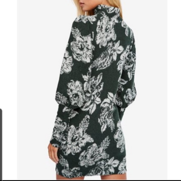 Free People Farrah Mock Neck Sweater Dress - Picture 4 of 16